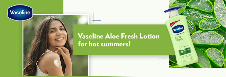 Foxy.in : Buy Vaseline Intensive Care Aloe Fresh Body Lotion online in  India on Foxy. Free shipping, watch expert reviews.