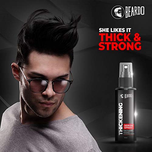 Buy Beardo Hair Thickening Serum Spray For Men 50ml Online In India On Foxy Free 4328